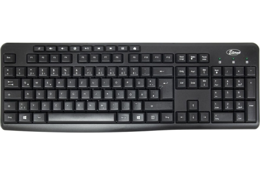 Inter-Tech Tas KB-208-II Tastatur + Maus-Set, drahtlos
