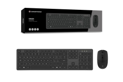 CONCEPTRONIC Tastatur+Maus Wireless Layout IT schwarz