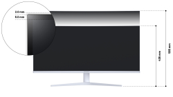 JAPANNEXT 86,4cm JN-IPS340UWQHD60C-C65W-HS-W curved UWQHD
