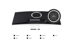 JAPANNEXT 86,4cm JN-IPS340UWQHD60C-C65W-HS curved UWQHD