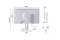 JAPANNEXT 60,5cm JN-I238FHD120F-HSP-W 16:9 HDMI weiß FHD