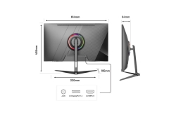 JAPANNEXT 68,5cm JN-I270UHD16FHD32 16:9 HDMI/DP FHD