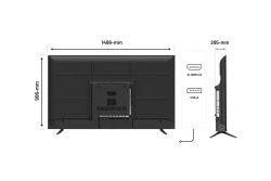 JAPANNEXT 165,1cm JN-IPS650UHD60F 16:9 3x HDMI UHD