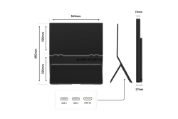 JAPANNEXT 60,5cm JN-DMD-IPS238F-C4 Dual-Monitor FHD