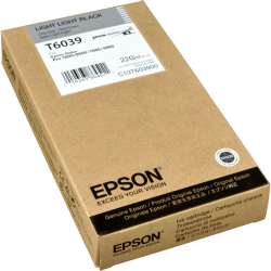 Epson Tinte C13T603900 light light black T6039