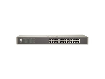 LevelOne Switch 24xFE 19 Metall