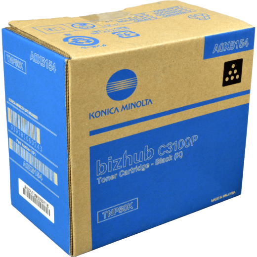 Konica Minolta Toner TNP-50K A0X5154 schwarz