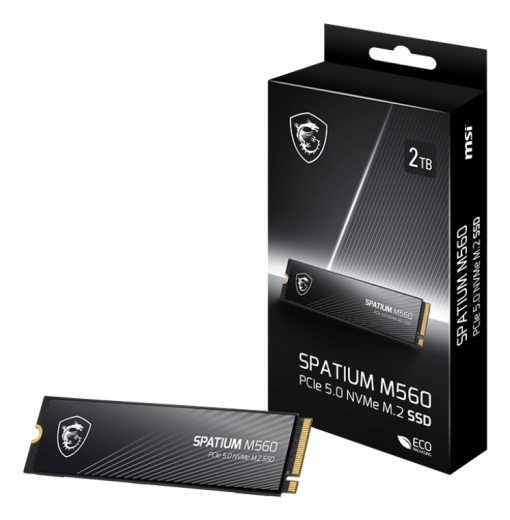 SSD 1TB MSI Spatium M560 (M.2 2280) PCIe Gen5 x4 NVMe