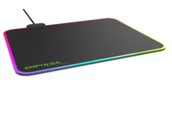 INCA Gaming Mauspad 320x270x3mm Speed +RGB 7 LED schwarz