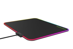 INCA Gaming Mauspad 320x270x3mm Speed +RGB 7 LED schwarz