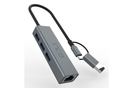 INCA Adapter IUTP-03TX Ethernet > USB und Typ-C 1000Mbit/s