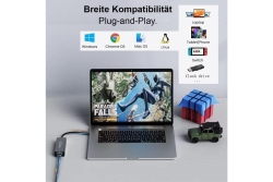 INCA Adapter IUTP-03TX Ethernet > USB und Typ-C 1000Mbit/s