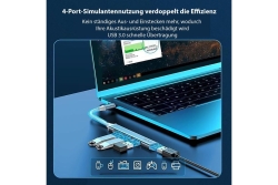 INCA Adapter IUSB-04TX Typ C USB Eingang, 2.0/3.0 Ausgang