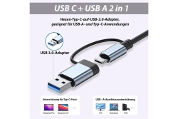 INCA Adapter IUTP-7T USB C/A 5Gbit/s