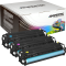 3 Ampertec Toner ersetzt HP U0SL1AM 131A Multipack CMY