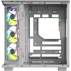 Geh Thermaltake View 380 XL WS Midi Tower ARGB Snow White retail