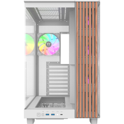 Geh Thermaltake View 380 WS Midi Tower ARGB Snow White...