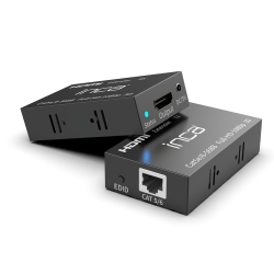 INCA HDMI-Extender HDMI1.4-In/Out/Cat5e/6 Full-HD 60Hz sw