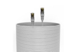 INCA Ethernetkabel 23AWG Cat7 Kupfer 10Gbit 100.00m grau
