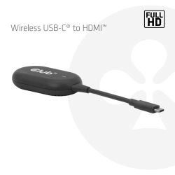 Club3D Wireless USB-C > HDMI Streaming Kit Full-HD 25m