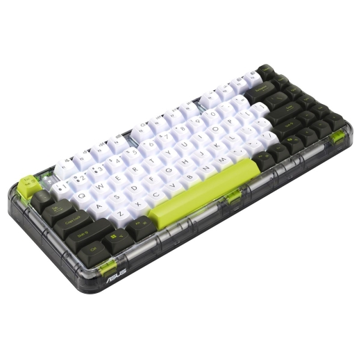 ASUS KD201 Jelly Tastatur mechanisch Volt Green