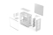 FRACTAL DESIGN Geh Pop 2 Air White TG RGB