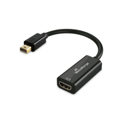 MediaRange Mini DisplayPort zu HDMI Konverter, 20cm, sw