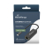 MediaRange USB-C Netzwerkadaper mit RJ45 Port,20cm, sw