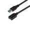 MediaRange USB-Verlängerungskabel, USB 3.0, 5 GB/s, 5m, sw