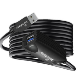 MediaRange Aktives USB-Verlängerungskabel, USB 3.0,...