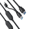 MediaRange Aktives USB-Verlängerungskabel, USB 3.0, 15m, sw