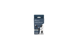 MediaRange 3-in-1 Kabel, micro USB, USB-C und Lightning, sw