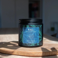 Candle Brothers Duftkerze CBD Vibe Coco & Cannabis 350g