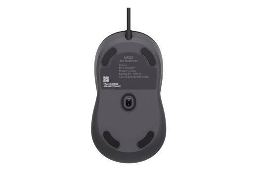 Logitech USB Mouse M520 black f. Business