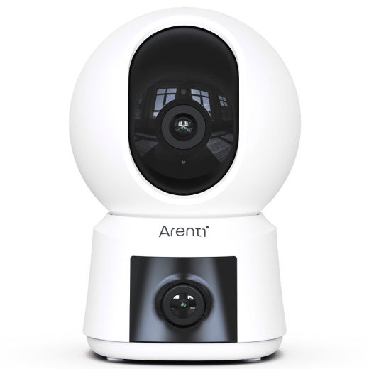 Arenti Indoor Wi-Fi 3MP+3MP Dual-lens Pan-Tilt Camera