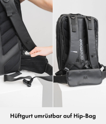 Onemate Travel Backpack Pro / schwarz