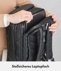 Onemate Travel Backpack Pro / schwarz