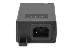 DIGITUS Gigabit Ethernet PoE Injektor 802.3at 30W schwarz