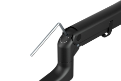 DIGITUS TIS 57 1TFT 3Gelenke schwarz Max.27KG Gasfeder