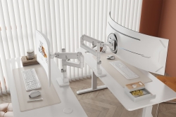 DIGITUS TIS 57 1TFT 3Gelenke weiß Max.27KG Gasfeder