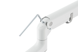 DIGITUS TIS 57 1TFT 3Gelenke weiß Max.27KG Gasfeder
