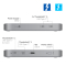 Club3D Thunderbolt5 5-in-1 HUB > 3xThunderbolt/1xUSB Bu/BU