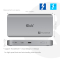 Club3D Thunderbolt5 5-in-1 HUB > 3xThunderbolt/1xUSB Bu/BU