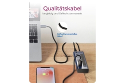 Hub 10-in-1 Hub IcyBox USB 3.2 mit 10 Anschlüssen
