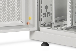 DIGITUS Serverschrank Unique 42HE 2053x800x1200mm grau...
