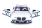 Jamara BMW 3.0 CSL 1:34 weiß 3+