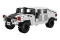Jamara CaDA Humvee 1:24 Bricks weiß 8+