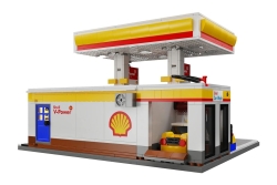 Jamara CaDA Shell Tankstelle Bricks 14+