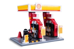 Jamara CaDA Shell Tankstelle Bricks 8+