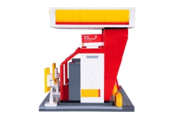 Jamara CaDA Shell Tankstelle Bricks 8+
